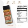 Pride of India – Natural Turmeric Ground 2.6 oz. Spices