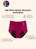 Quick Dry Postpartum Women's Underwear Briefs Breathable Reusable Period Panties 4 Pack Sets- XL