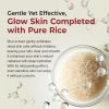 Dr.Melaxin Peel Shot Glow Rice Peeling Ampoule Duo Daily Soft Exfoliating Face and Body Scrub, Blackhead Remover - korean skin care