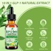 GLP-1 Supplement Liquid Drops w. Berberine Ceylon Cinnamon Green Tea Fiber, for Women & Men - 1 PCS