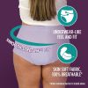 (4 pack) Women's Overnight Incontinence & Postpartum Underwear, L , (16 Count) - 4 Pack