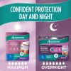 (4 pack) Women's Overnight Incontinence & Postpartum Underwear, L , (16 Count) - 4 Pack