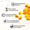 MissPep Vitamin D3-K2 Blended Dietary Supplement, 5000IU D3 & 100mcg K2 MK-7
