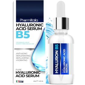 Pure Hyaluronic Acid Serum for Face with Vitamin B5 Hydrating Serum for Sensitive Skin Anti  Aging Serum Brightening Serum