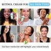 Retinol Cream for Face Anti Aging Moisturizer with Collagen & Hyaluronic Acid Day & Night Cream for Women and Men - Essenlis