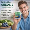 WINYEL AREDS 2 Eye Vitamin and Mineral Supplement, containing lutein, vitamin C, zeaxanthin, zinc, and vitamin E, 120 softgels. - 1 PCS