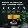 Pure Himalayan Organic Shilajit Resin for Energy, Mental Clarity and Immunity 85  Natural Trace Minerals & Fulvic Acid - Rasstenix