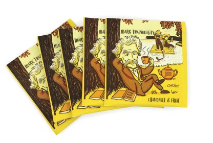 Mark Twainquility: Organic Chamomile and Fruit Tea (Herbal / Caffeine Free) (Option: 20pk Eco choice - No cube)