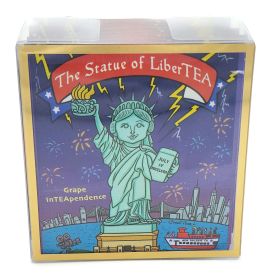 The Statue of LiberTEA: Organic Grape InTEApendence Green Tea (Caffeinated) (Option: 10pk Mini)