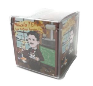 Nikola TEAsla: Organic Low Voltage Jasmine Green Tea (Caffeinated) (Option: 20pk Cube)