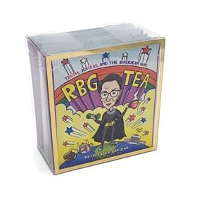 Ruth Bader Ginseng: Organic Lemon Ginseng Green Tea (Caffeinated) (Option: 10pk Mini)