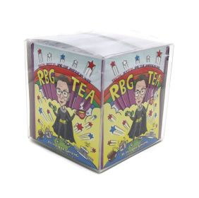 Ruth Bader Ginseng: Organic Lemon Ginseng Green Tea (Caffeinated) (Option: 20pk Cube)