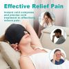 360° Massage Migraine Relief Hat Stress Relief Eye Mask Gel Hot Cold Therapy Cap  Ice Head Wrap for Headache and Puffy Eyes