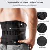 Pain Relief Waist Lumbar Support - Black